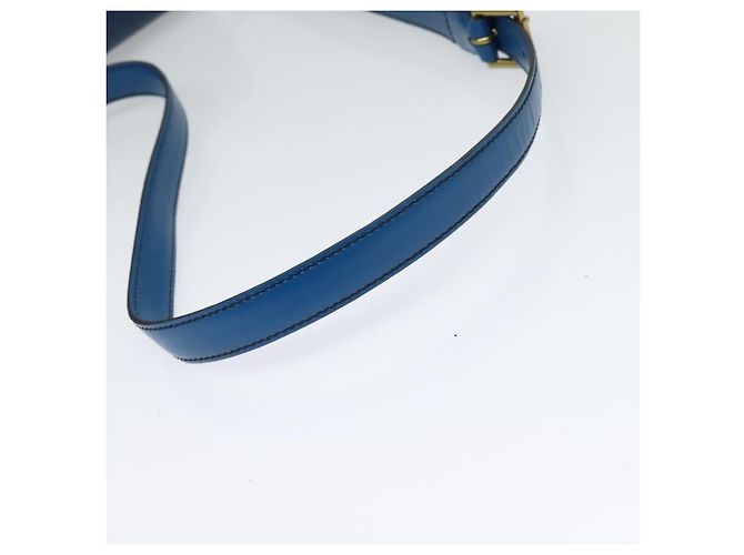 LOUIS VUITTON Borsa a Spalla Epi Saint Cloud GM Blu Toledo M52195 LV Auth ep8466 - vista 7