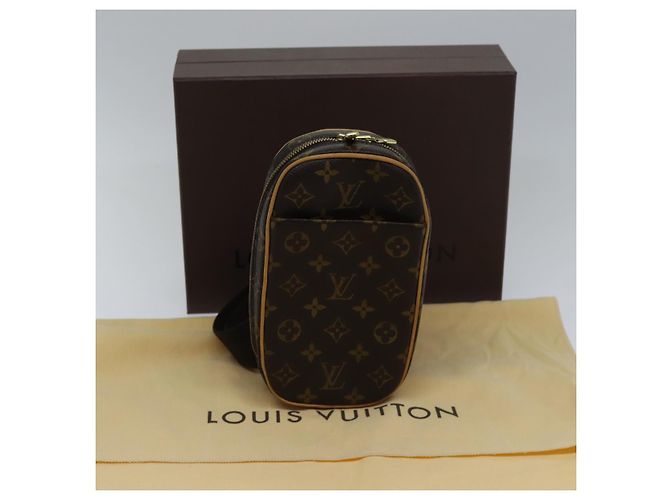 LOUIS VUITTON Pochette Gange Monogram Borsa a Spalla M51870 LV Auth 88899SAV Monogramma - vista 12