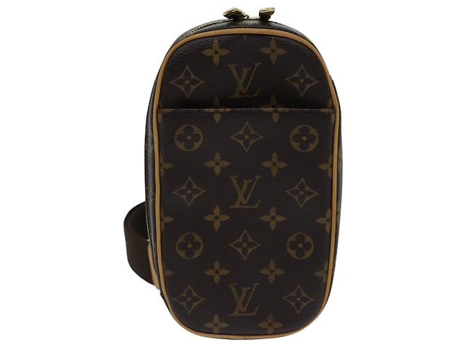 LOUIS VUITTON Pochette Gange Monogram Borsa a Spalla M51870 LV Auth 88899SAV Monogramma - vista 13