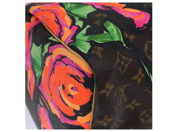 LOUIS VUITTON Monogram Rose Speedy 30 Borsa a Mano Arancione Rosa M48610 Auth 89406SAV Monogramma - vista 18