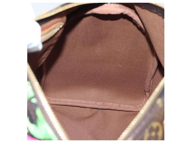 LOUIS VUITTON Monogram Rose Speedy 30 Borsa a Mano Arancione Rosa M48610 Auth 89406SAV Monogramma - vista 20
