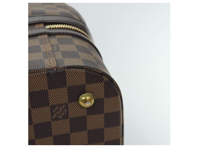 LOUIS VUITTON Borsa Sportiva Boston Damier Ebene SPO LV Auth 91129SV - vista 15