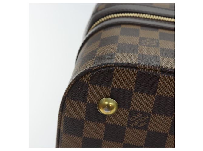 LOUIS VUITTON Borsa Sportiva Boston Damier Ebene SPO LV Auth 91129SV - vista 16