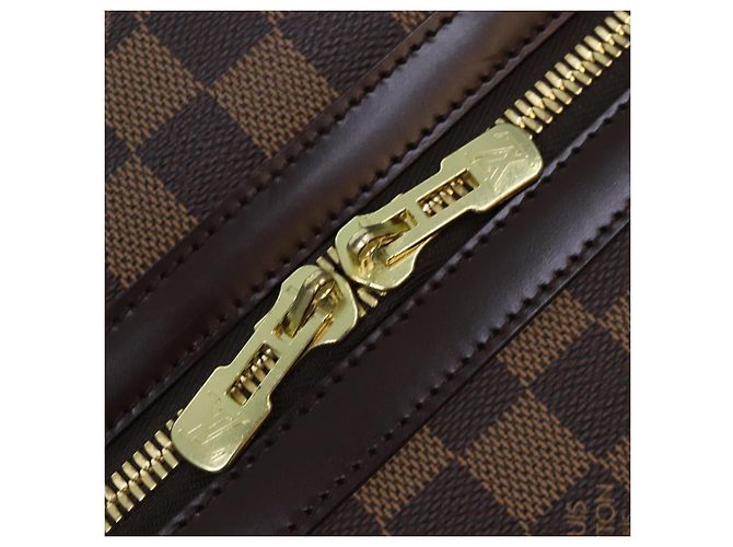 LOUIS VUITTON Borsa Sportiva Boston Damier Ebene SPO LV Auth 91129SV - vista 18