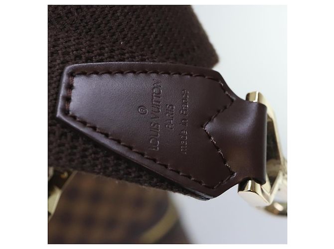 LOUIS VUITTON Borsa Sportiva Boston Damier Ebene SPO LV Auth 91129SV - vista 32