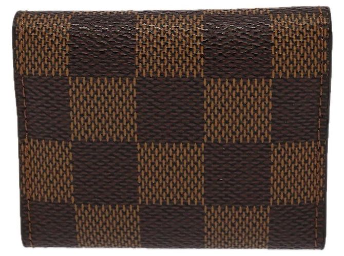 LOUIS VUITTON Bottoni da Polso Damier Senior Tulle M65737 Auth 97339V Damier ebene - vista 3