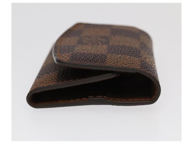 LOUIS VUITTON Bottoni da Polso Damier Senior Tulle M65737 Auth 97339V Damier ebene - vista 4