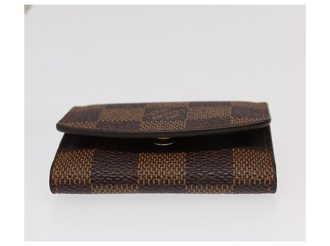 LOUIS VUITTON Bottoni da Polso Damier Senior Tulle M65737 Auth 97339V Damier ebene - vista 7