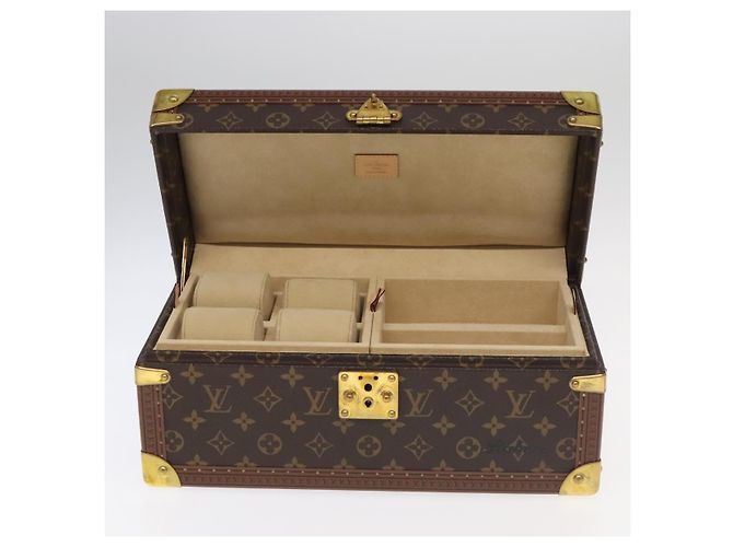 LOUIS VUITTON Monogram Accessories Jewelry Box M20209 LV Auth 97056SAV - view 18