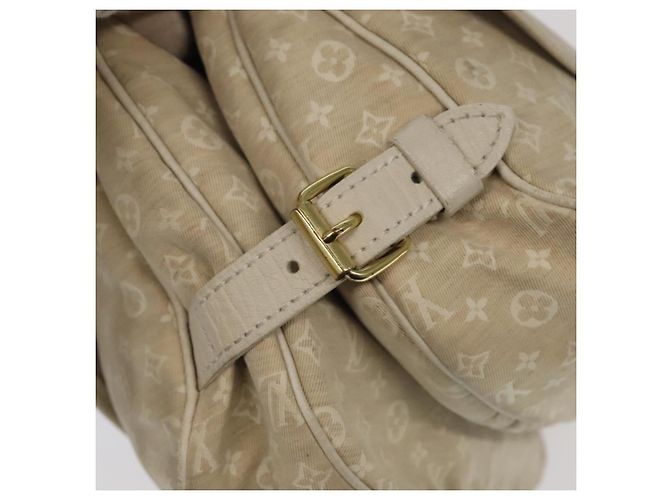 LOUIS VUITTON Borsa a Spalla Monogram Mini Lin Saumur PM Avorio M95314 Auth kk368V Crudo - vista 18