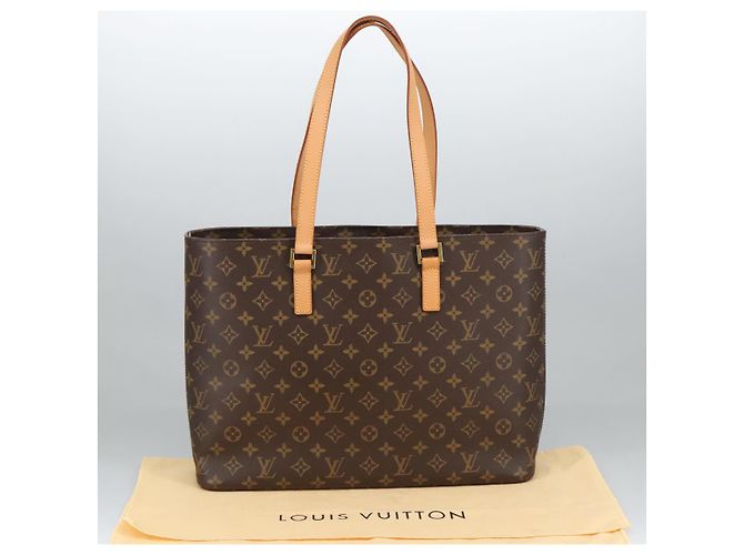 LOUIS VUITTON Borsa Tote Monogram Luco M51155 LV Auth 101319SAV Monogramma - vista 12