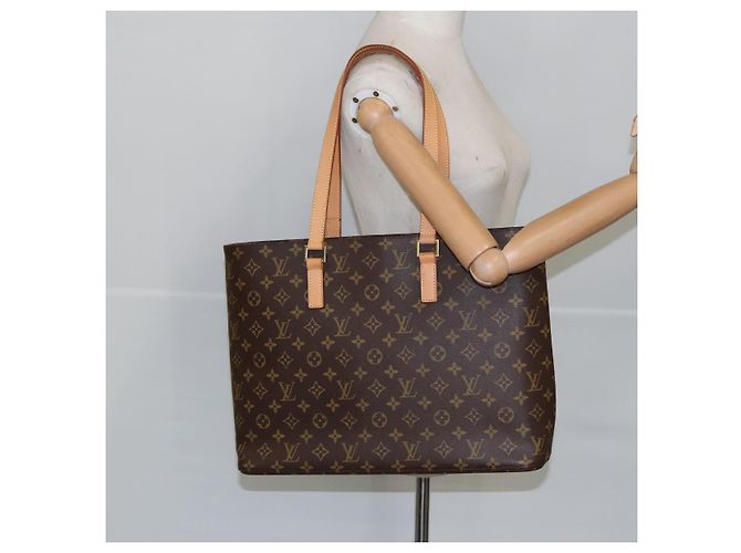 LOUIS VUITTON Borsa Tote Monogram Luco M51155 LV Auth 101319SAV Monogramma - vista 26