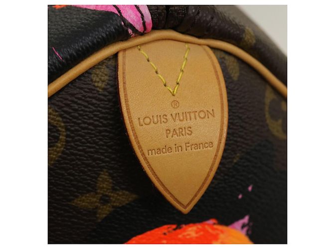 LOUIS VUITTON Monogram Rose Keepall 50 Borsa Boston M48605 LV Auth 29944SV Monogramma - vista 19