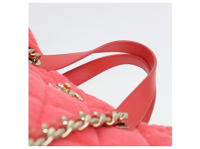 CHANEL Borsa a catena Pile 2way Rosa CC Auth ar9158SAV - vista 14