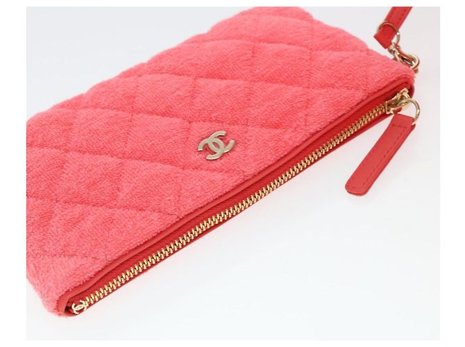 CHANEL Borsa a catena Pile 2way Rosa CC Auth ar9158SAV - vista 27