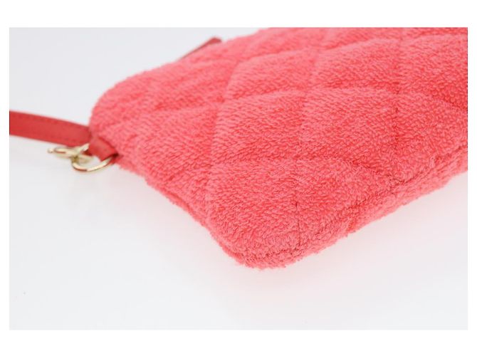 CHANEL Borsa a catena Pile 2way Rosa CC Auth ar9158SAV - vista 30