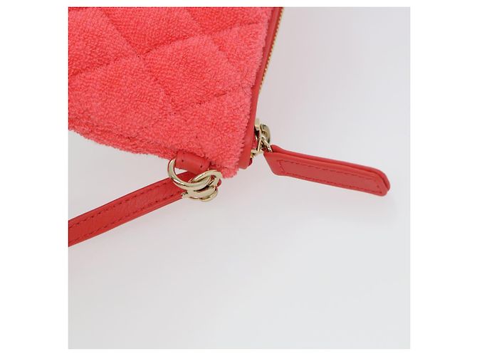 CHANEL Borsa a catena Pile 2way Rosa CC Auth ar9158SAV - vista 31