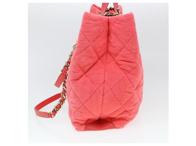 CHANEL Borsa a catena Pile 2way Rosa CC Auth ar9158SAV - vista 4