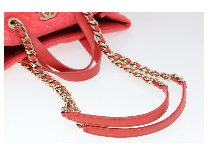 CHANEL Borsa a catena Pile 2way Rosa CC Auth ar9158SAV - vista 8