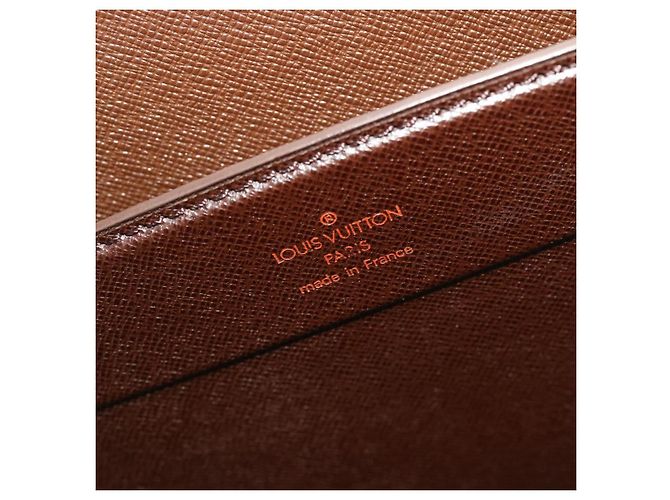 LOUIS VUITTON Trunk Presidente Damier Ebene SPO LV Auth 39928SV - vista 14