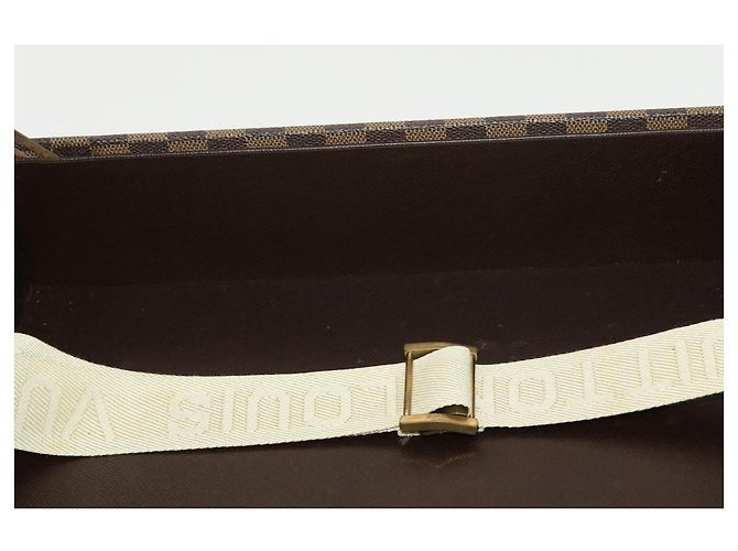 LOUIS VUITTON Trunk Presidente Damier Ebene SPO LV Auth 39928SV - vista 15