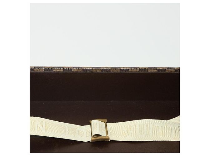 LOUIS VUITTON Trunk Presidente Damier Ebene SPO LV Auth 39928SV - vista 16