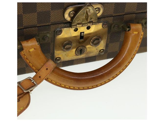 LOUIS VUITTON Trunk Presidente Damier Ebene SPO LV Auth 39928SV - vista 6