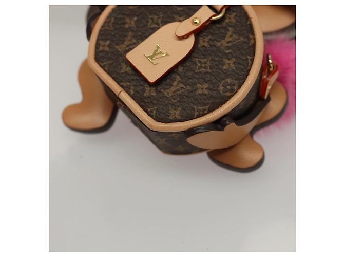 COLLANA MONKEY IN CATENA PER IL CORPO MONOGRAMMA LOUIS VUITTON Marrone LV Auth BA270SAV - vista 14