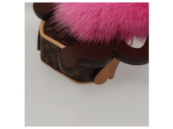 COLLANA MONKEY IN CATENA PER IL CORPO MONOGRAMMA LOUIS VUITTON Marrone LV Auth BA270SAV - vista 16