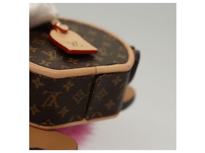 COLLANA MONKEY IN CATENA PER IL CORPO MONOGRAMMA LOUIS VUITTON Marrone LV Auth BA270SAV - vista 7