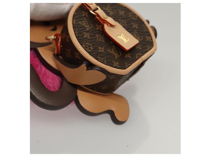COLLANA MONKEY IN CATENA PER IL CORPO MONOGRAMMA LOUIS VUITTON Marrone LV Auth BA270SAV - vista 8