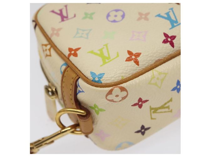 LOUIS VUITTON Pochette Wapity Monogram Multicolore Bianca M58033 Auth MX041V Bianco - vista 15