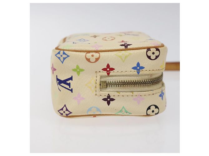 LOUIS VUITTON Pochette Wapity Monogram Multicolore Bianca M58033 Auth MX041V Bianco - vista 3