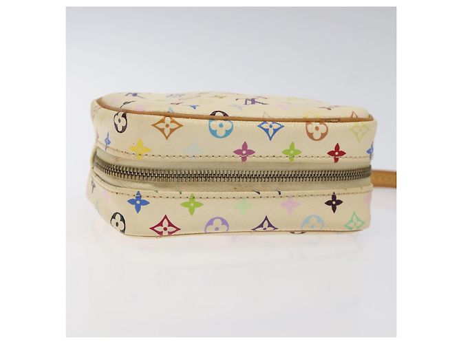 LOUIS VUITTON Pochette Wapity Monogram Multicolore Bianca M58033 Auth MX041V Bianco - vista 5