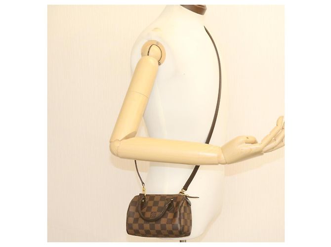 LOUIS VUITTON Mini Speedy Borsa Damier Ebene SP Order LV Auth 23260SM - vista 24