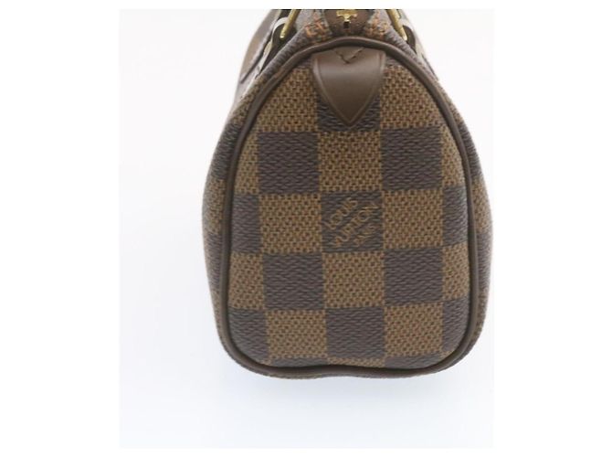 LOUIS VUITTON Mini Speedy Borsa Damier Ebene SP Order LV Auth 23260SM - vista 3