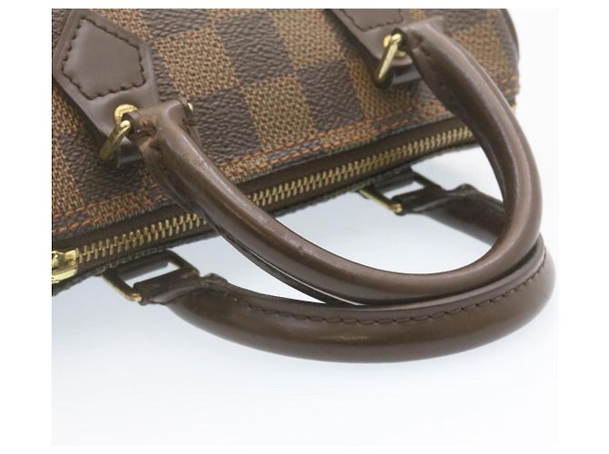 LOUIS VUITTON Mini Speedy Borsa Damier Ebene SP Order LV Auth 23260SM - vista 7