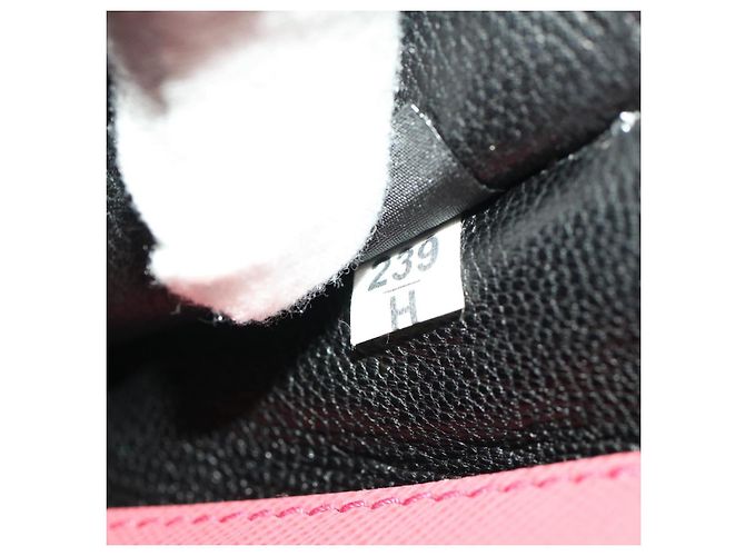 Saffiano PRADA Mini Borsa a Mano in pelle Safiano 2in1 Rosa Auth am4942V - vista 11