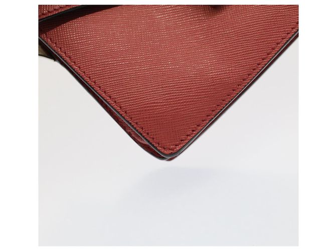 Saffiano PRADA Mini Borsa a Mano in pelle Safiano 2in1 Rosa Auth am4942V - vista 16