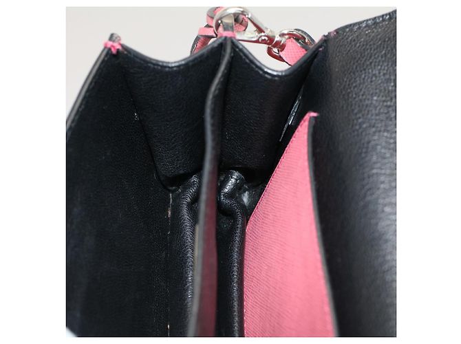 Saffiano PRADA Mini Borsa a Mano in pelle Safiano 2in1 Rosa Auth am4942V - vista 20