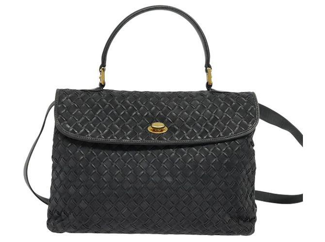 BALLY Borsa a mano in pelle 2 vie grigia oro Auth bs27967 Marrone D'oro - vista 13