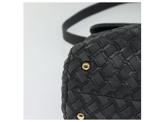 BALLY Borsa a mano in pelle 2 vie grigia oro Auth bs27967 Marrone D'oro - vista 16