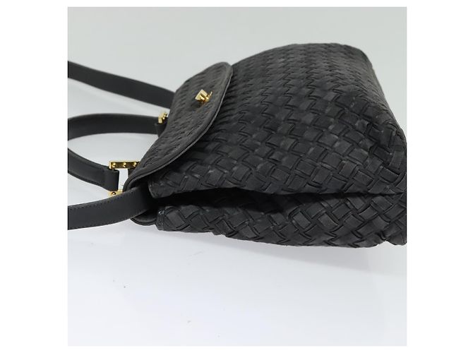 BALLY Borsa a mano in pelle 2 vie grigia oro Auth bs27967 Marrone D'oro - vista 3