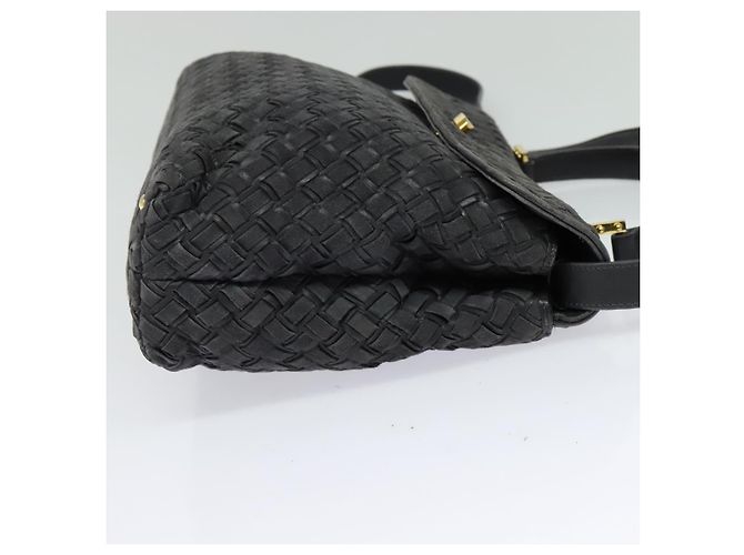 BALLY Borsa a mano in pelle 2 vie grigia oro Auth bs27967 Marrone D'oro - vista 4