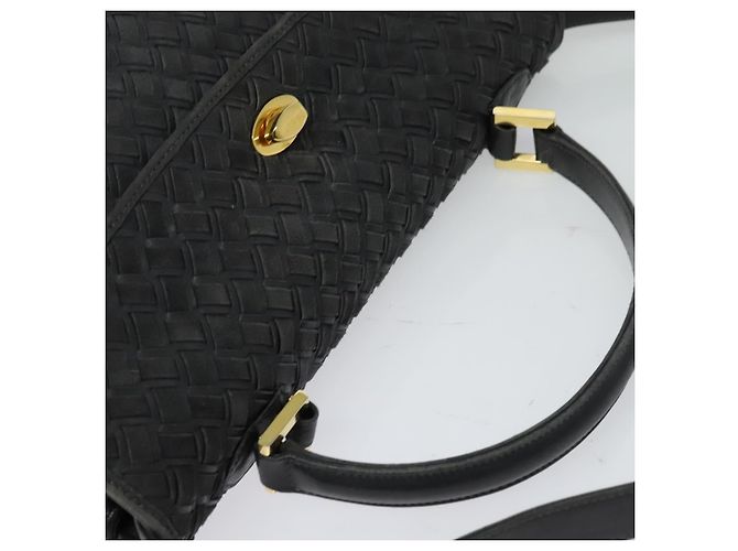 BALLY Borsa a mano in pelle 2 vie grigia oro Auth bs27967 Marrone D'oro - vista 6