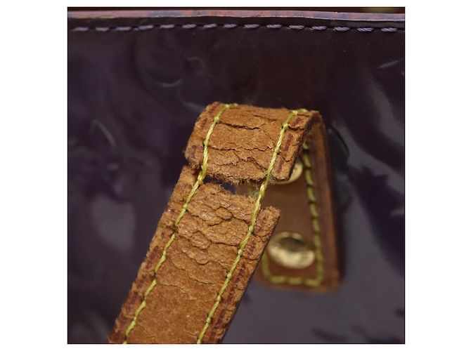 LOUIS VUITTON Borsa Tote Reade MM Monogram Vernis Viola M91087 LV Auth bs22185 Porpora - vista 9