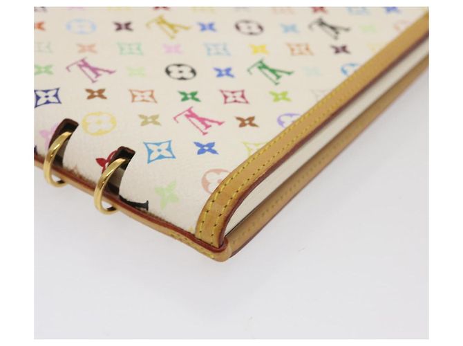 NOTIZBUCHDECKEL VENDREDI MONOGRAM MULTICOLOR LOUIS VUITTON WEISS LV Auth am474bAV Weiß - Ansicht 14