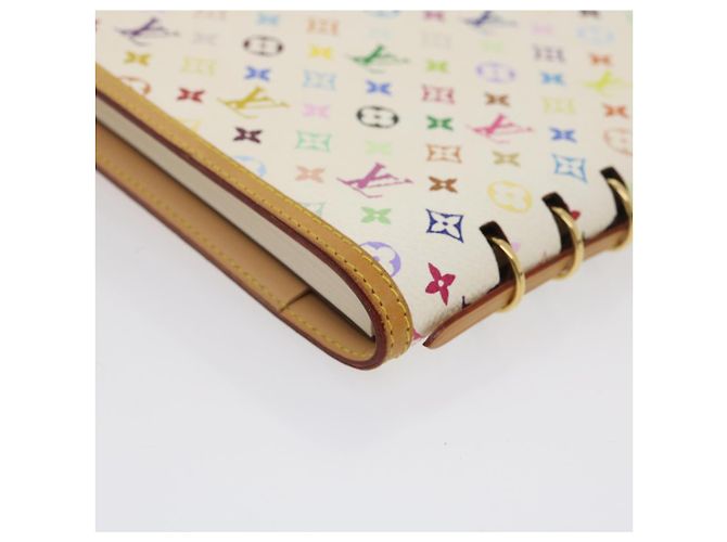 NOTIZBUCHDECKEL VENDREDI MONOGRAM MULTICOLOR LOUIS VUITTON WEISS LV Auth am474bAV Weiß - Ansicht 15