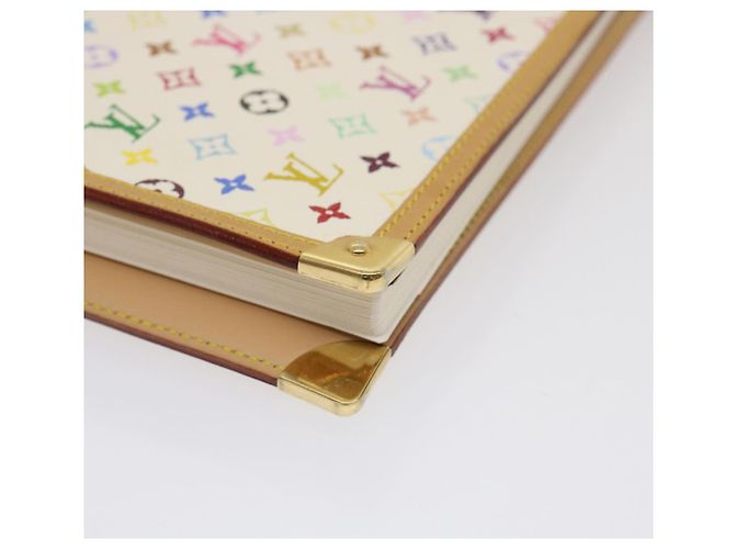 NOTIZBUCHDECKEL VENDREDI MONOGRAM MULTICOLOR LOUIS VUITTON WEISS LV Auth am474bAV Weiß - Ansicht 16
