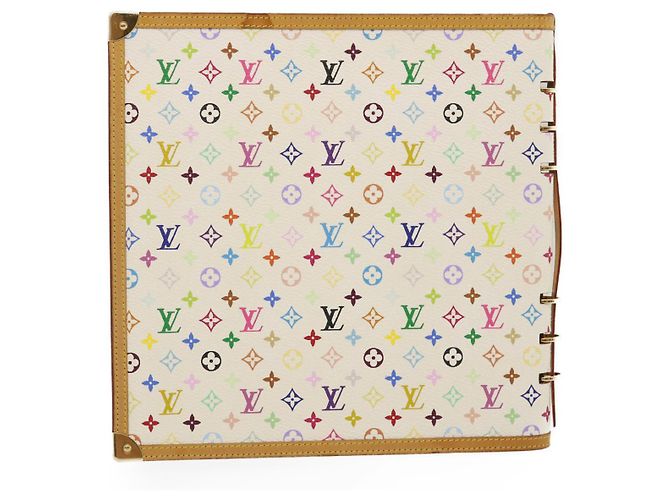 NOTIZBUCHDECKEL VENDREDI MONOGRAM MULTICOLOR LOUIS VUITTON WEISS LV Auth am474bAV Weiß - Ansicht 2